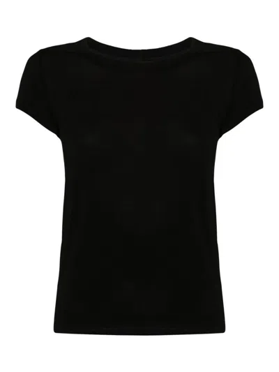 Rick Owens Klassisches T-shirt In Black
