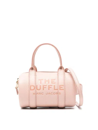Marc Jacobs The Duffle Leather Mini Bag In Pink