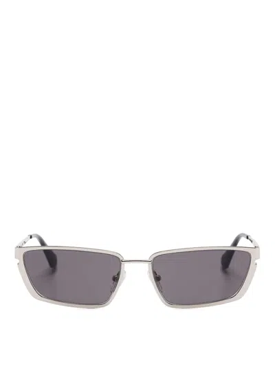 Off-white Richfield Rectangle-frame Sunglasses In Grey
