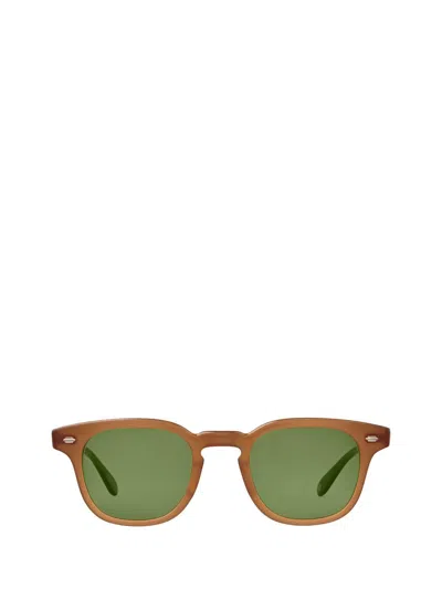 Garrett Leight Sunglasses In Summer Sun/pure Green