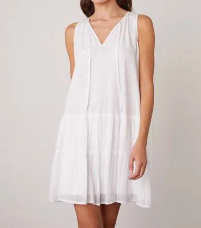 Velvet By Graham & Spencer Diem Dress In White