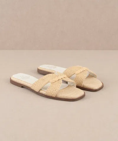 Oasis Society Women's Fatima Sandals In Wheat In Gold