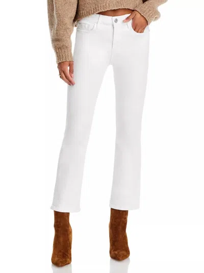 Frame Le Crop Mini Boot In Blanc In White