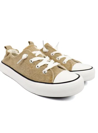 Everglades Star 23 Slip-on Sneakers In Taupe In Grey