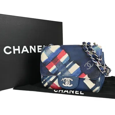 Pre-owned Chanel Timeless Leather Shoulder Bag () In Blue