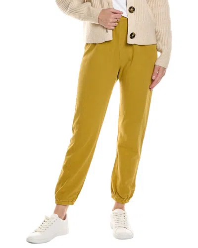 The Great The Stadium Sweatpant In Yellow