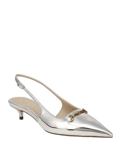 Sam Edelman Fitzgerald Slingback Pump In Soft Silver In Multi