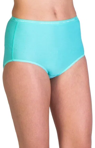 Exofficio Give-n-go Full Cut Brief Panty In Isla In Multi