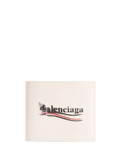 Balenciaga Small Leather Goods In Neutrals