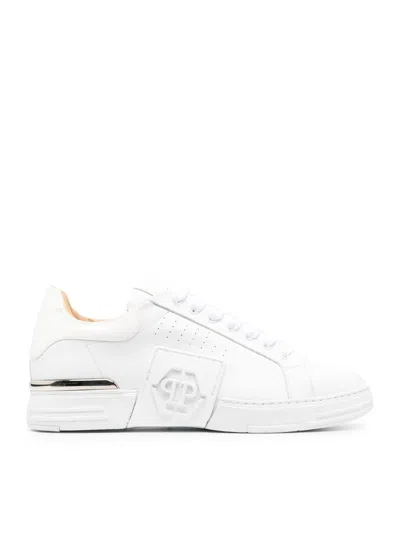 Philipp Plein Sneakers Shoes In White