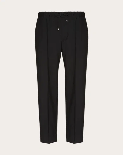 Valentino Wool Trousers In ブラック