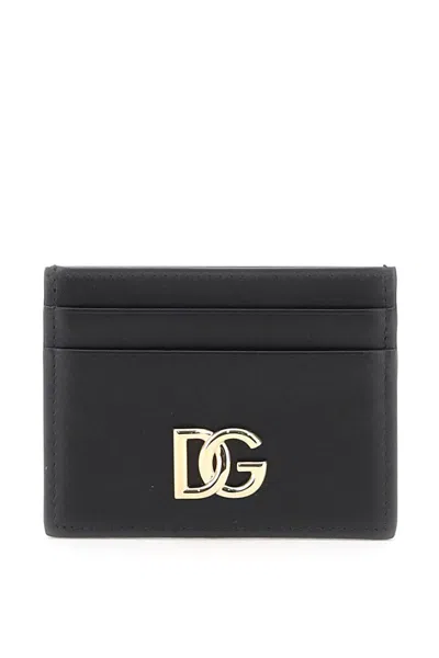 Dolce & Gabbana Dg Card Holder In Nero