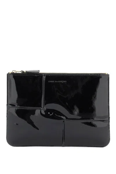 Comme Des Garçons Glossy Patent Leather In Nero
