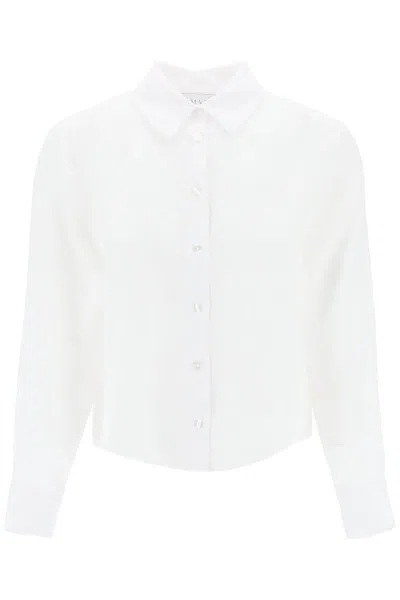 Mvp Wardrobe St Raphael Linen Shirt For Men In Bianco