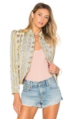 La Condesa Condesa Trianon Jacket In Baby Blue. In Blue