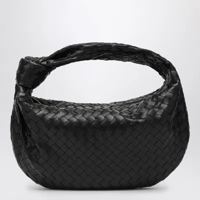 Bottega Veneta Black Nappa Leather Small Jodie Handbag