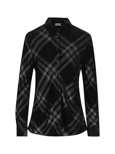 Burberry Shirts In Monochrome Ip Pttn
