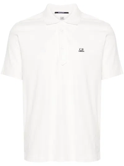 C.p. Company 1020 Jersey Polo Shirt Clothing In White