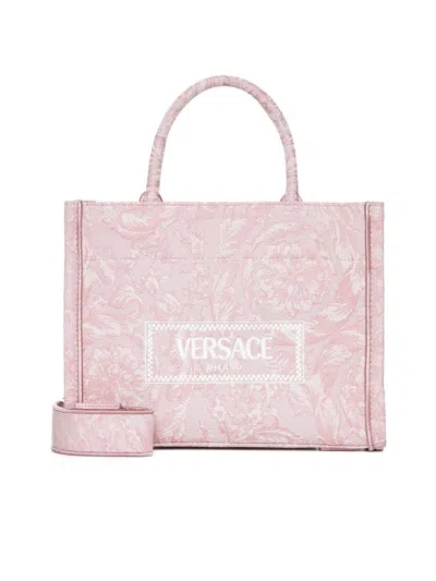 Versace Bags In Pale Pink-english Rose-