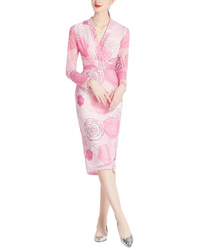 Kaimilan Midi Dress In Pink