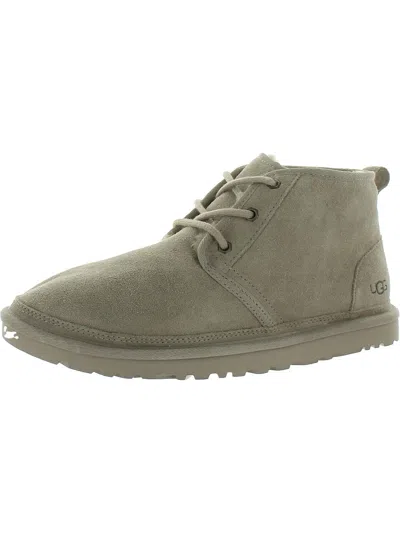 Ugg Neumel Mens Suede Casual Chukka Boots In Beige