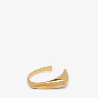 Alexander Mcqueen Thorn Claw Cuff In Antique Gold