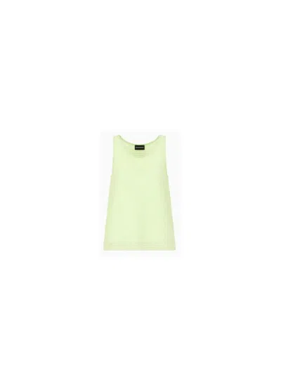 Emporio Armani T-shirts & Tops In Green