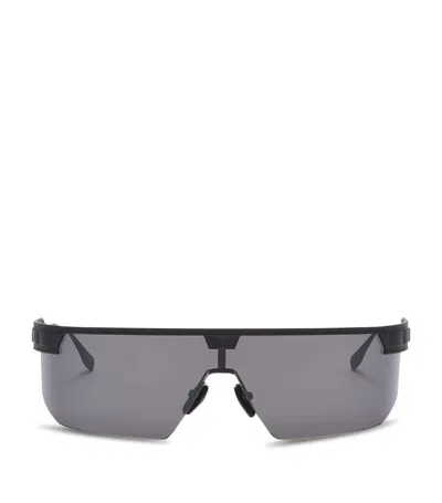 Balmain Eyewear Major Pilot-frame Sunglasses In 黑色