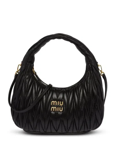Miu Miu Matelassé  Bags In Black