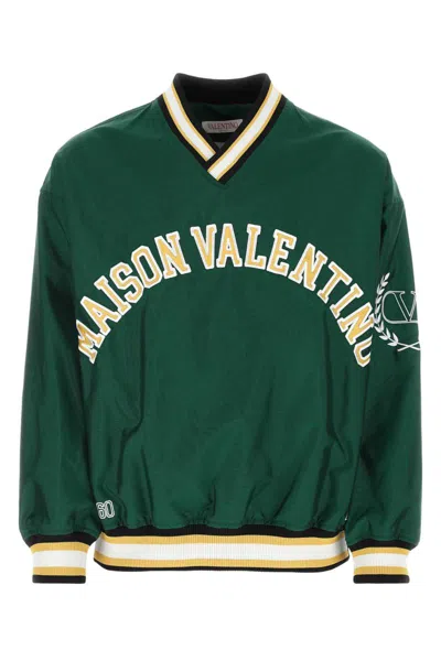 Valentino Garavani Sweatshirts In Green