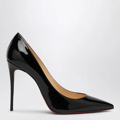 Christian Louboutin Patent Décollette In Black
