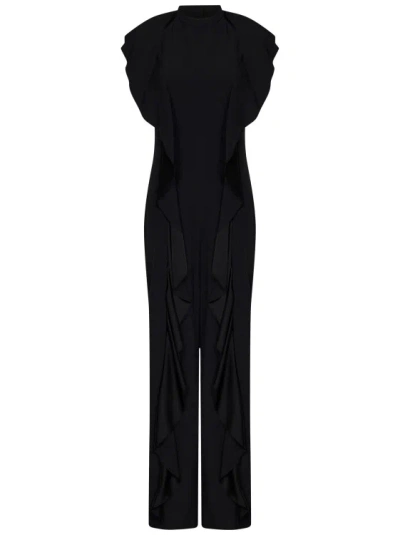 Alberta Ferretti Jumpsuit In Black