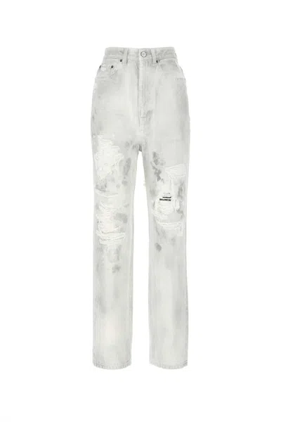 Balenciaga Jeans In Grey