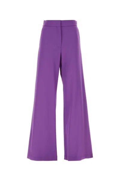 Msgm Pants In Purple