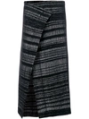 A NEW CROSS slit wrapped skirt,054ARTISANALSKIRT12331364