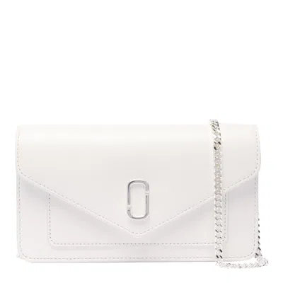Marc Jacobs The Longshot Dtm Chain In Bianco