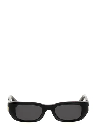 Off-white Fillmore Rectangular Frame Sunglasses In Black