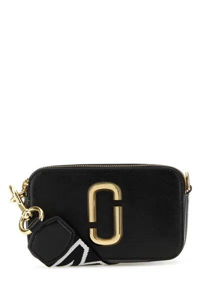 Marc Jacobs Multicolor Leather The Snapshot Crossbody Bag In Blackmulti