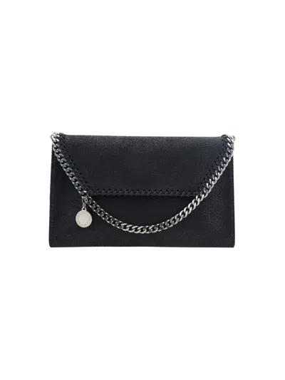 Stella Mccartney Falabella Mini Crossbody Bag In Black