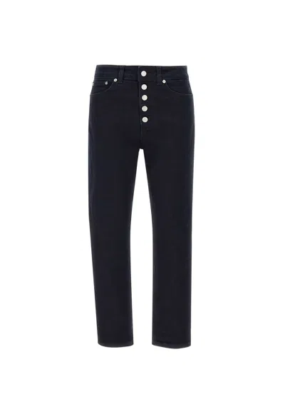 Dondup Koons Gioiello Jeans In Black