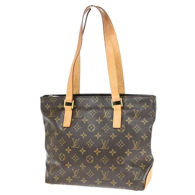 Pre-owned Louis Vuitton Cabas Piano Canvas Shoulder Bag () In Brown