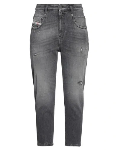 Diesel Man Jeans Steel Grey Size 32 Cotton, Polyester, Elastane