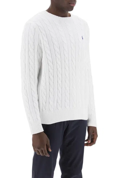 Polo Ralph Lauren Cotton-knit Sweater In White