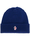 MONCLER RIBBED BEANIE,00259000476112329485