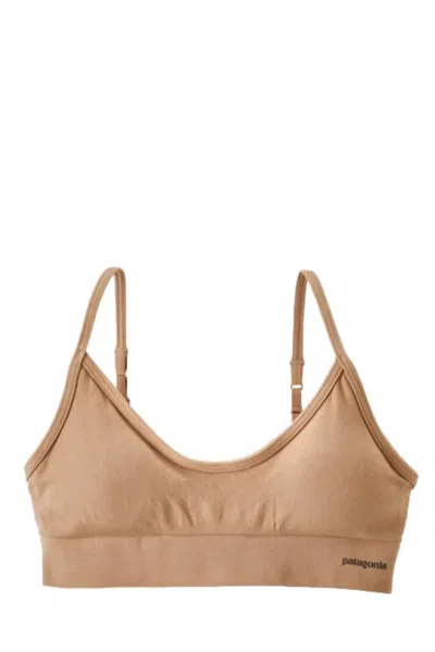 Patagonia Barely Bra In Rosewater In Beige