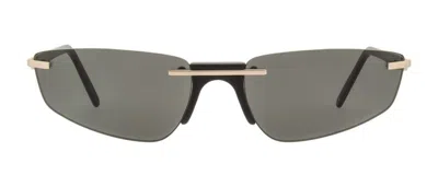 Andy Wolf Sunglasses In Black, Gold