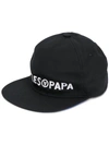 FILLES À PAPA EMBROIDERED LOGO BASEBALL CAP,DAF12340655