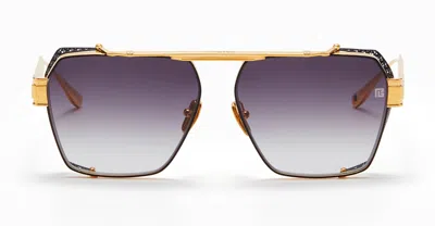Balmain Sunglasses In Gold