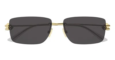 Bottega Veneta Bv1126s-002 - Gold Sunglasses