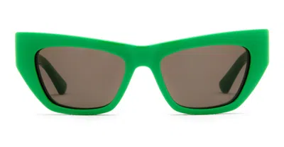 Bottega Veneta Bv1177s-003 - Green Sunglasses